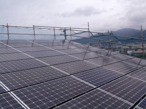 太陽光発電パネル設置工事